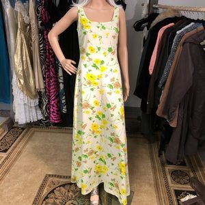 Vintage floral gown - Montgomery Ward